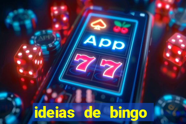 ideias de bingo para o natal